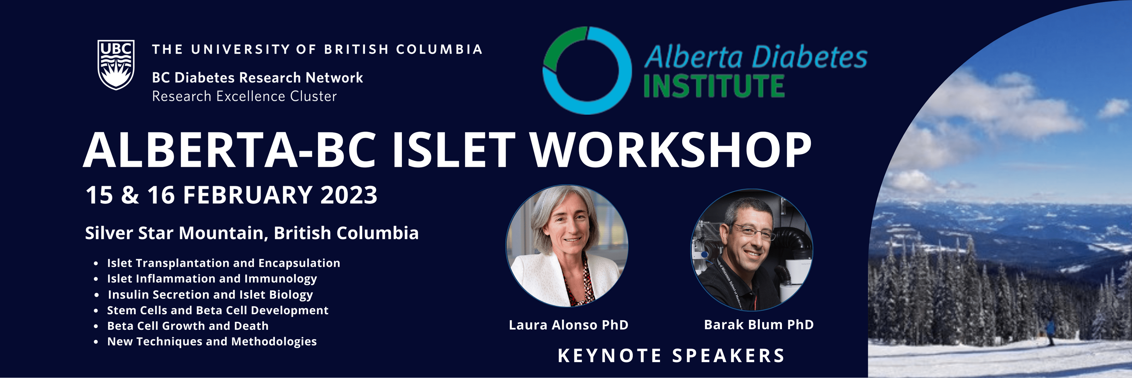 banner Alberta-BC Islet Workshop 2023 (1000 × 334 mm)